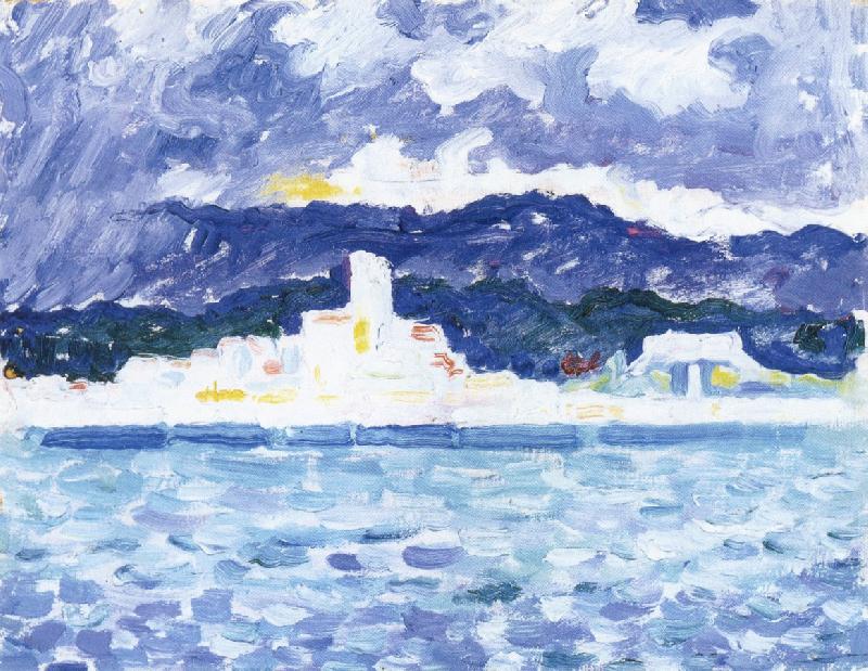 Paul Signac east wind oil painting image